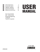 Zanussi ZRT627W Guía del usuario