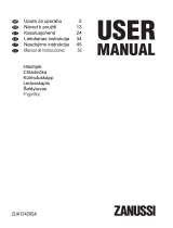 Zanussi ZUA12420SA Manual de usuario