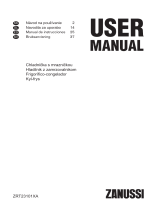 Zanussi ZRT23101XA Manual de usuario