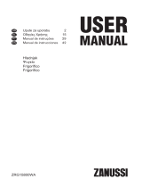 Zanussi ZRG15800WA Manual de usuario