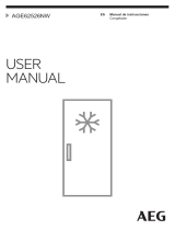 AEG AGE62526NW Manual de usuario