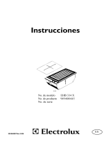 Electrolux EHB334X Manual de usuario