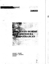 Zanussi Z934BP/1 Manual de usuario