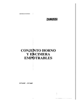 Zanussi Z974BP Manual de usuario