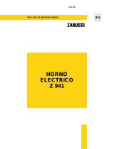 Zanussi Z941MP Manual de usuario