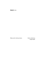 Aeg-Electrolux B8831-5-M Manual de usuario