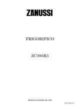 Zanussi ZC395R3 Manual de usuario