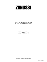 Zanussi ZC345D4 Manual de usuario