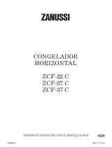 Zanussi ZCF-37C  Manual de usuario
