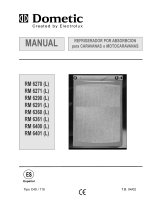 ELECTROLUX LOISIRS RM6401 Manual de usuario
