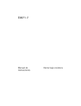 Aeg-Electrolux E9871-7-M Manual de usuario