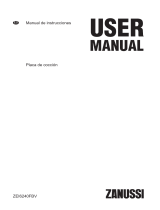 Zanussi ZEI6240FBV Manual de usuario