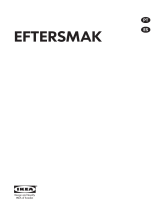 IKEA EFTERMWB Manual de usuario