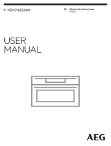 AEG KEK742220M Manual de usuario