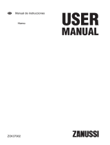 Zanussi ZOK37902XK Manual de usuario
