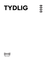 IKEA TYDLIG Manual de usuario