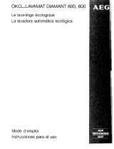 AEG LAVDIAMANT600 Manual de usuario