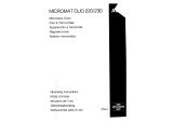 AEG MCDUO220-W Manual de usuario