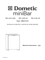 Dometic RH423LDA Manual de usuario
