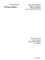 Electrolux ESL63040R Manual de usuario