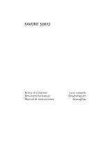 AEG F50872 Manual de usuario