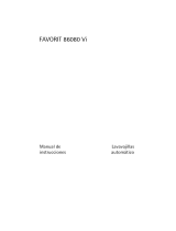Aeg-Electrolux F86080VI Manual de usuario