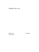 Aeg-Electrolux F75011VIL Manual de usuario