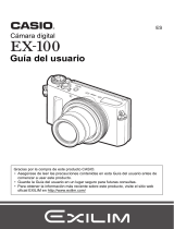 Casio EX-100 Manual de usuario