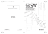 Casio CTK-7200 Manual de usuario