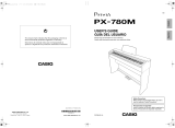 Casio PX-780 Manual de usuario