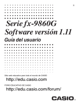Casio fx-9860G Slim El manual del propietario