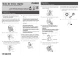 Casio SR-S500 Guía de inicio rápido