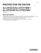 Casio XJ-UT331X, XJ-UT311WN, XJ-UT351W, XJ-UT351WN Manual de usuario