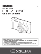 Casio EXILIM EX-ZS150 Manual de usuario