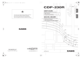 Casio CDP-230R Manual de usuario