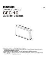 Casio GEC-10 Manual de usuario