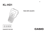 Casio KL-HD1 Manual de usuario