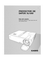 Casio XJ-350 Manual de usuario
