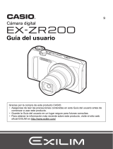 Casio EX-ZR200 Manual de usuario