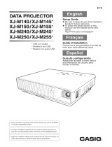 Casio XJ-M140, XJ-M145, XJ-M150, XJ-M155, XJ-M240, XJ-M245, XJ-M250, XJ-M255 (SerialNumber: B9***B) El manual del propietario