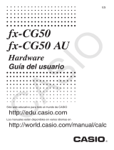 Casio fx-CG50UPD El manual del propietario