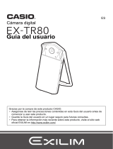 Casio EX-TR80 El manual del propietario