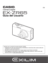Casio EX-ZR65 Guía del usuario