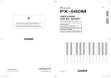 Casio PX-560 Manual de usuario