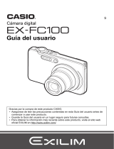 Casio EX-FC100 (Para clientes norteamericanos) Manual de usuario