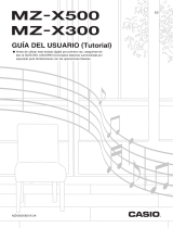 Casio MZ-X500 Manual de usuario