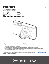 Casio Exilim EX-H5 Manual de usuario