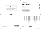 Casio GP-300 Manual de usuario