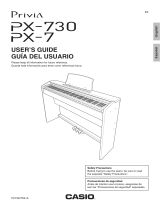 Casio PX-7WE Manual de usuario