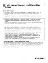 Casio YP-100 El manual del propietario